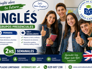 Clases de inglés para Primaria ESO y Bachillerato Tres Cantos  2hs semanales