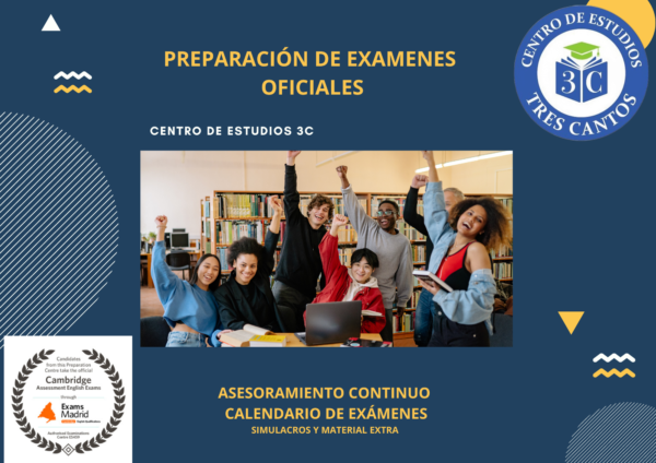 “Curso de Inglés C1 Cambridge en Tres Cantos | Mañanas y Tardes”
