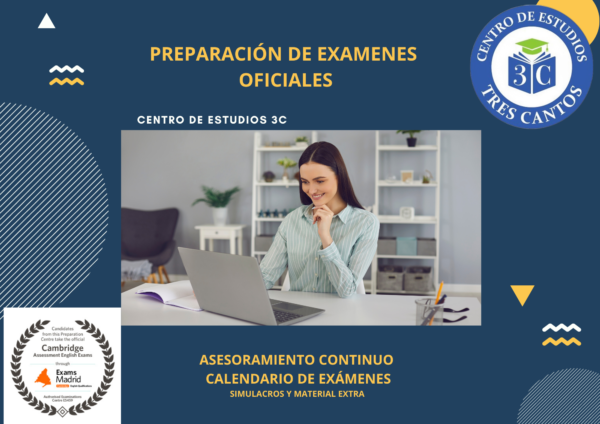 Aprender idiomas online Tres Cantos Alemán, Francés, Español.  Adultos   1.5hs semanal